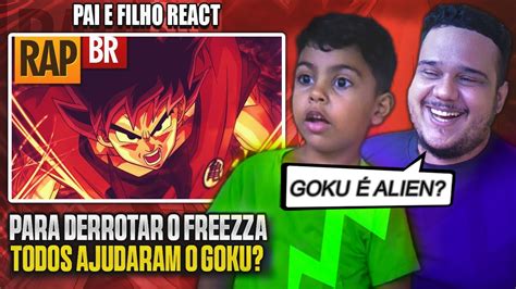 Momento React Rap Do Goku Dragon Ball Z Tauz RapTributo 02 YouTube