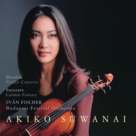 Dvorák Violin Concerto Sarasate Carmen Fantasy Album by Akiko