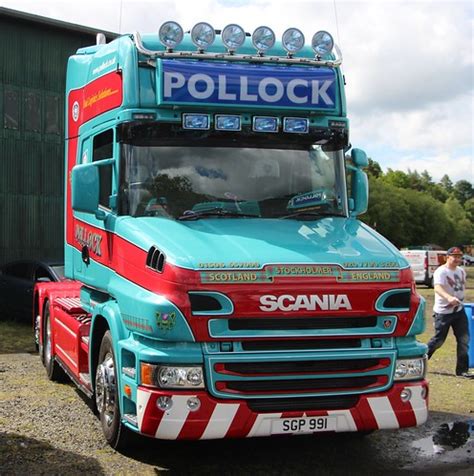 SCANIA T Cab POLLOCK Bathgate SGP 991 Seen Here At T Flickr