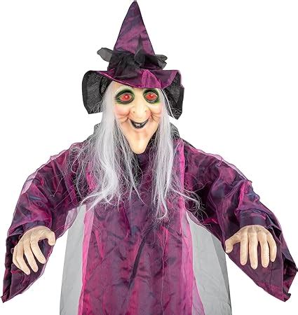 Amazon Life Size Hanging Talking Witch Halloween Decorations