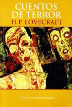 Cuentos De Terror H P Lovecraft Babelio