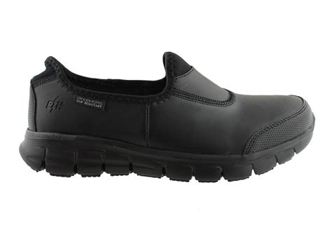 Skechers Womens Sure Track Slip Resistant Work Shoes Brand House Direct