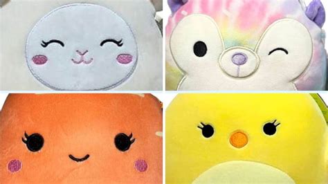 9 Cute Easter Bunny Squishmallow Pals Wearing Bunny Ears!