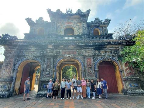 From Hoi An Da Nang Hue Imperial City Group Tour With Lunch