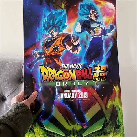 Manga | Art | Dragon Ball Super Movie Poster | Poshmark