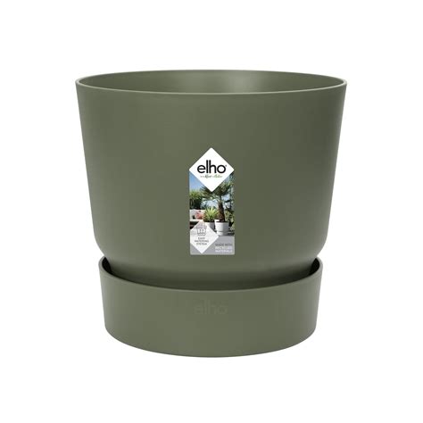 Elho Greenville Bloempot 47 cm | Bloempot, Kruidenpotten, Kantoor aan ...