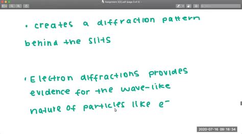 SOLVED:Explain electron diffraction.