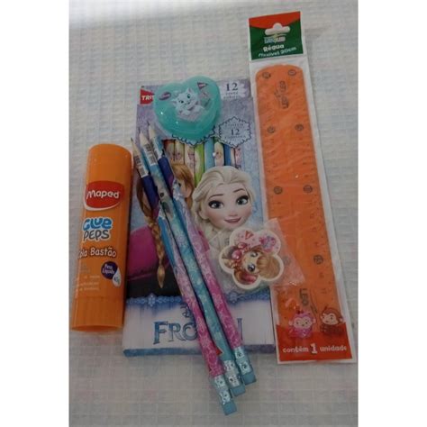 Kit Material Escolar Feminino Shopee Brasil