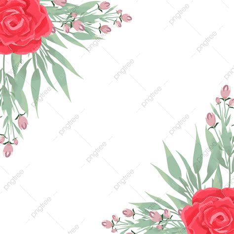 Boda Marco Ramo Rosa Flor Png Boda Flores Flor Png Y Psd Para Descargar Gratis Pngtree