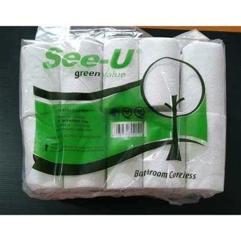 Jual TISSUE SEE U CORELESS BATHROOM TISSU GULUNG TISU ROLL TISSUE KAMAR