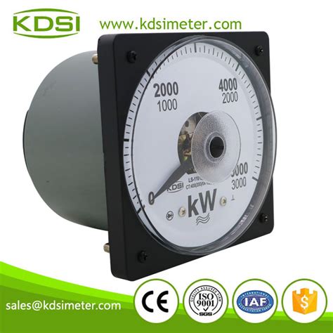 Kdsi Electronic Apparatus Ls 110 3p3w 30006000kw Analog Panel Power Meter Buy Power Meter