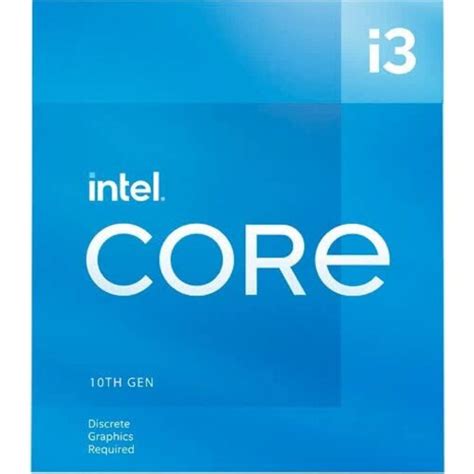 Intel Core i3 10th Gen Processor Price In India-10105F