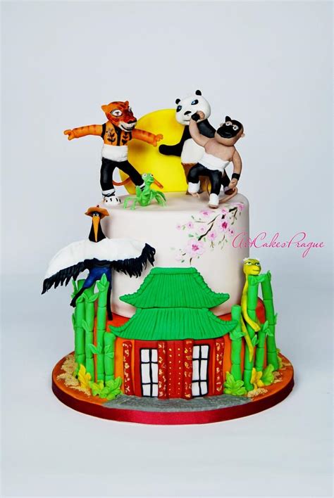 Kung Fu Panda Cake Decorated Cake By Art Cakes Prague CakesDecor