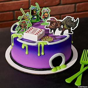 Amazon Decoset Teenage Mutant Ninja Turtles Pizza Power Cake