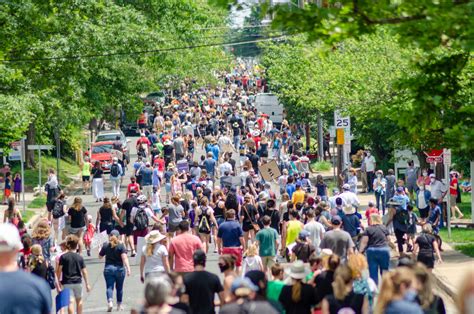 Huge Turnout for Student-Led Protest March in F.C. - Falls Church News ...