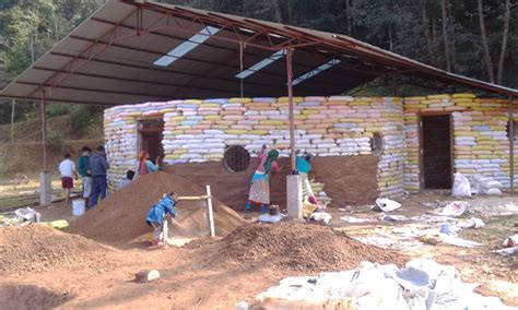 Earthbag Animal Shelter In Nepal Survived The Earthquakes With No