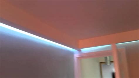 LED Strip Lights In Coving YouTube