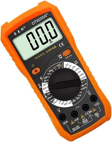 Dt A Digital Multimeter Auto Ranging Ac Dc Voltage Meter Flash Back