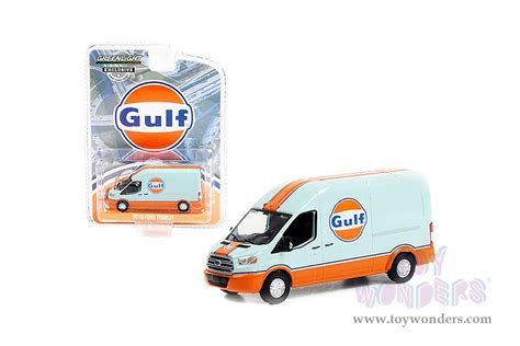 Greenlight Ford Transit Lwb High Roof Gulf Oil