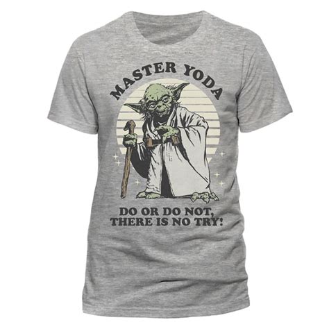 Star Wars Yoda Empire Strikes Back Jedi Licensed Tee T Shirt Men Funny