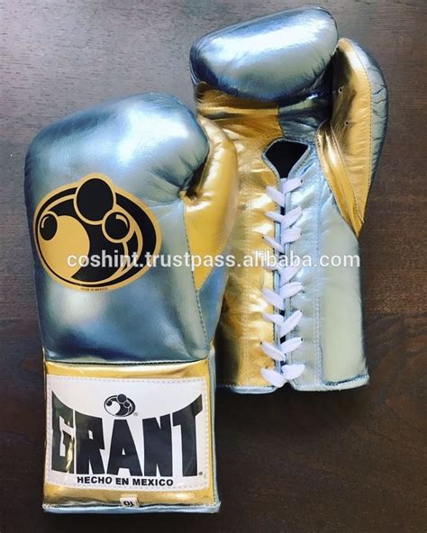 Grey Mexican Lace Up Grant Boxing Gloves | Equipment Supplier #cosh # ...