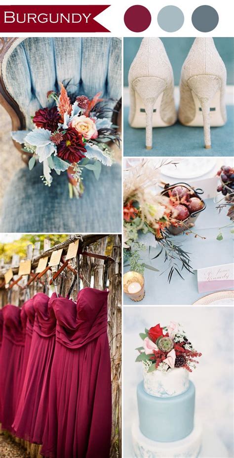 Ideas 50 Of Silver And Burgundy Wedding Colors Foldacrane