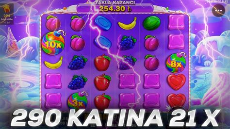 SWEET BONANZA 290 KATINA 21X ÇARPAN VE KASAYI KATLADIK sweetbonanza