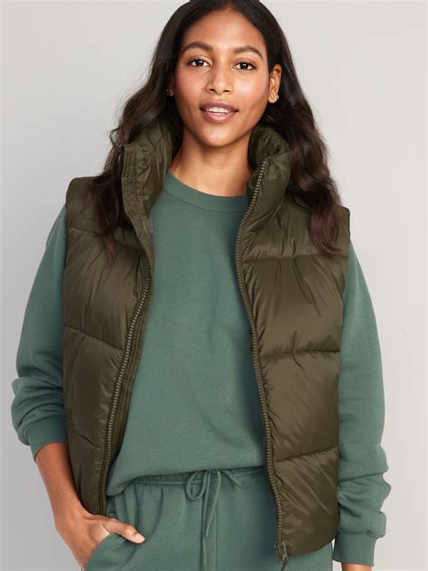 Water Resistant Quilted Puffer Vest Old Navy