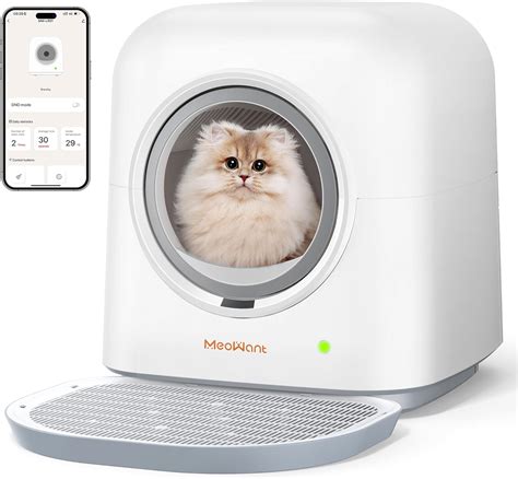 MeoWant Caja De Arena Para Gatos Autolimpiable 2024 Caja De Arena