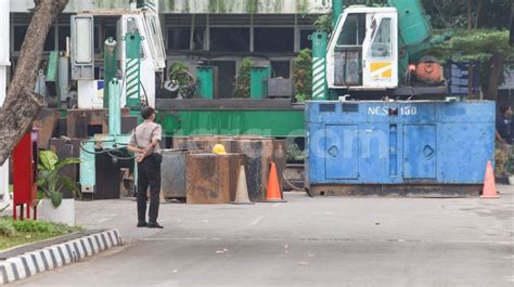 Suasana Kantor BPOM Pasca Kebakaran