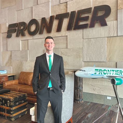 Logan Tribou First Officer Frontier Airlines Linkedin