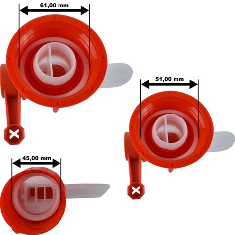 SABEU Fluxx Ausgießhahn AH23 für alle Kanister mit DIN 45 51 61 Gewin