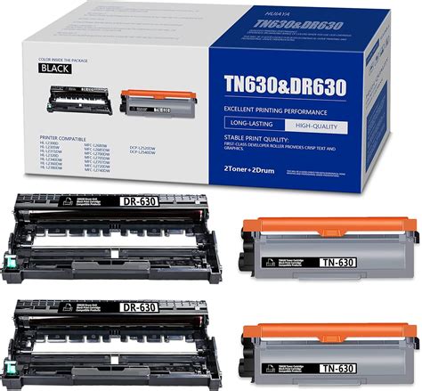 Huiaya Compatible Tn 630 And Dr 630 Replacement For Brother