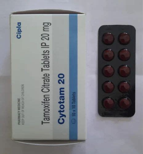 Tamoxifen Citrate Tablets 10 Mg 20 Mg At Rs 30 Stripe Tamoxifen