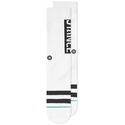 Stance Og Sock White