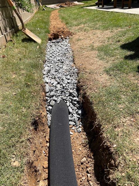 What Is A French Drain Pipe At Patricia Edward Blog