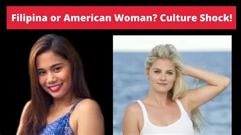 Filipina Or American Woman Culture Shock Youtube