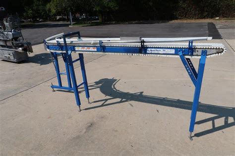 Span Tech 90 Degree Motorized Conveyor Wohl Associates