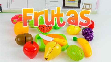 Conoce Las Frutas Y Verduras Cortar Jugando Velcro Juego Y Juguetes