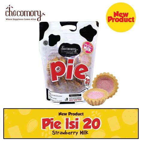 Jual Pie Chocomory Strawberry Isi Pc Shopee Indonesia