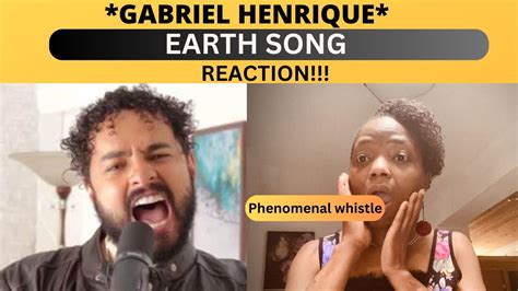 Gabriel Henrique Earth Song Michael Jackson Cover Reaction