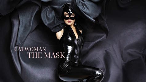 Catwoman Lak Maske I Sort Boutique Erotic