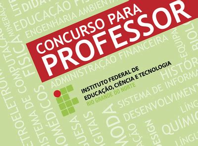 IFRN lança edital de concurso público 75 vagas para professor