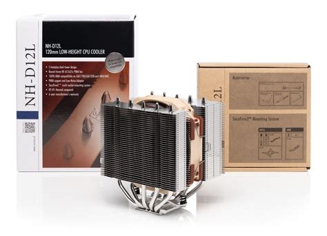 Noctua Presenta Su Cpu Cooler De Doble Torre De Baja Altura Nh D L De