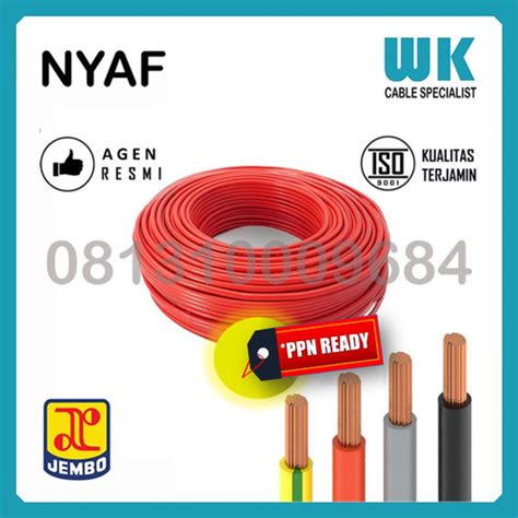 Jual Kabel JEMBO NYAF 70 Mm Hitam 1 Roll 100 Meter Jakarta Pusat