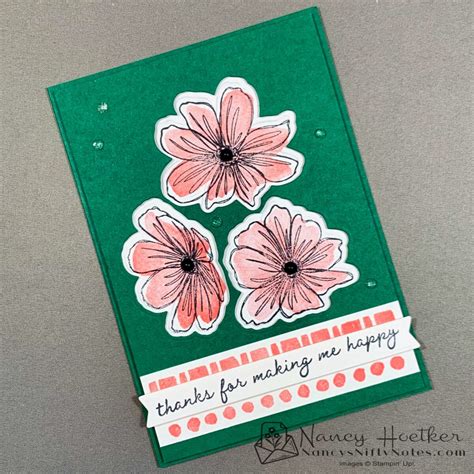 Stampin Up Art In Bloom Bundle Part 1 Nancy S Nifty Notes