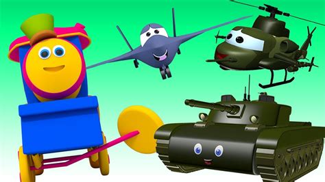 Bob le Train - Visite du camp militaire | BOB les rimes de train ...