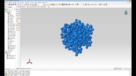 Periodic Random Microstructure Modelling In Abaqus Youtube