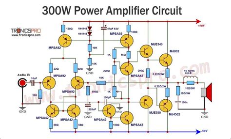 Btl Power Amplifier Circuit Using Ic Tda7265 Artofit