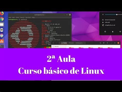 Aula Curso B Sico De Linux Youtube